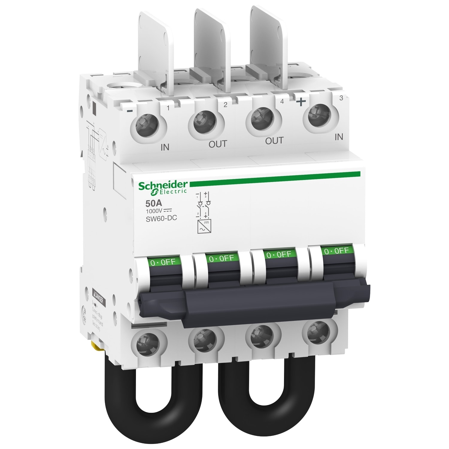 SCHNEIDER ELECTRIC SNRA9N61699 SW60-DC 2P 50A 1000 VDC