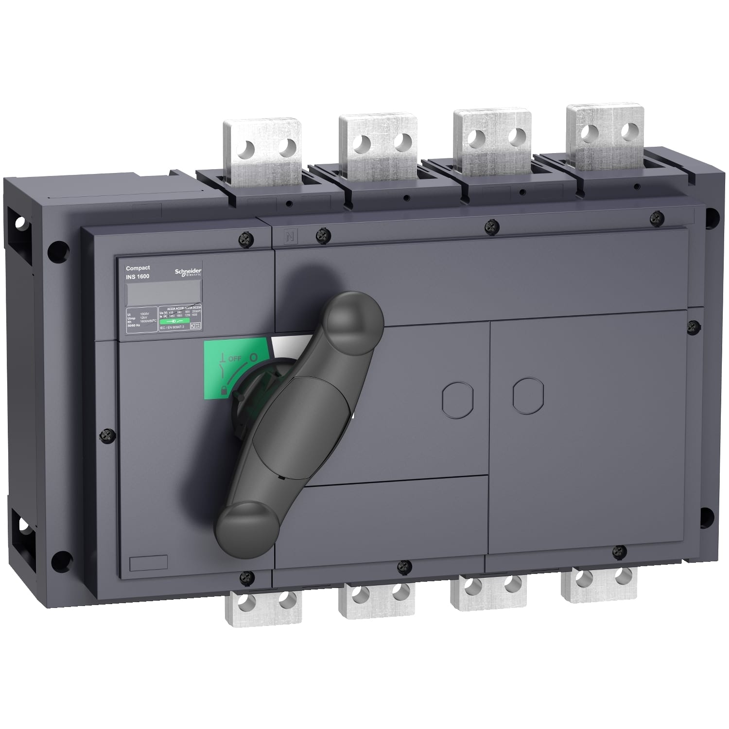 SCHNEIDER ELECTRIC - SNR31343 INS630B FISSO ANT 4P MAN NERA