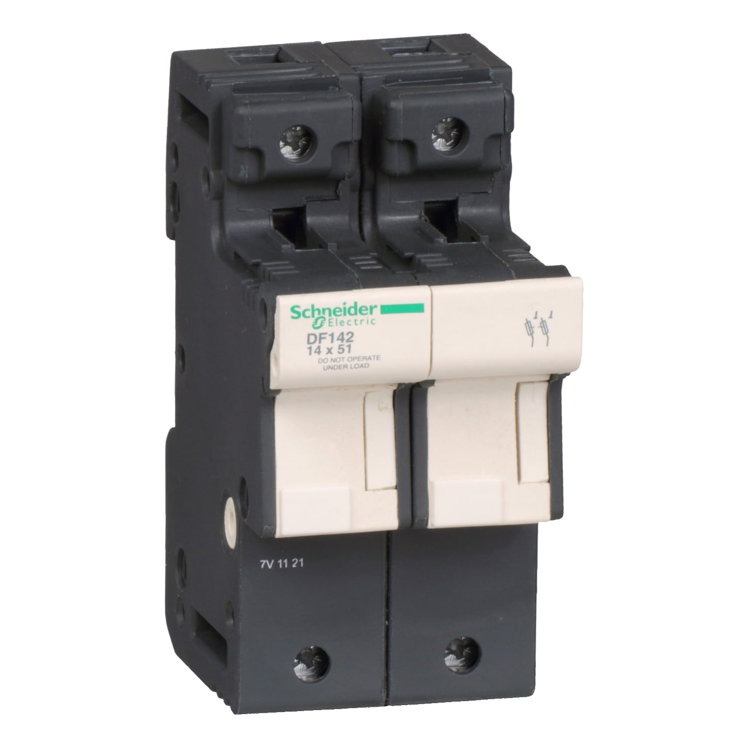 SCHNEIDER ELECTRIC SNRDF142 Sicherungshalter TeSys 2p 50A, Sicherung