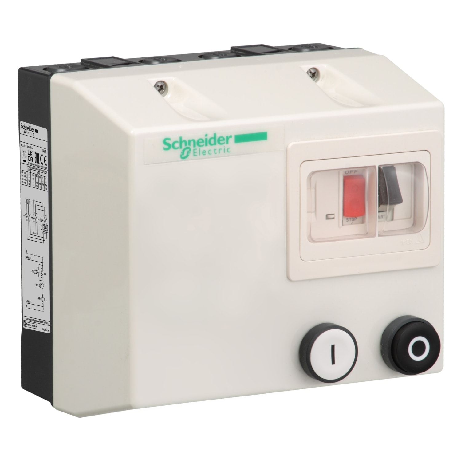 SCHNEIDER ELECTRIC SNRDE1KS217A06 CASSETTA VUOTA AVVIATORE LG7 + PULSANTI