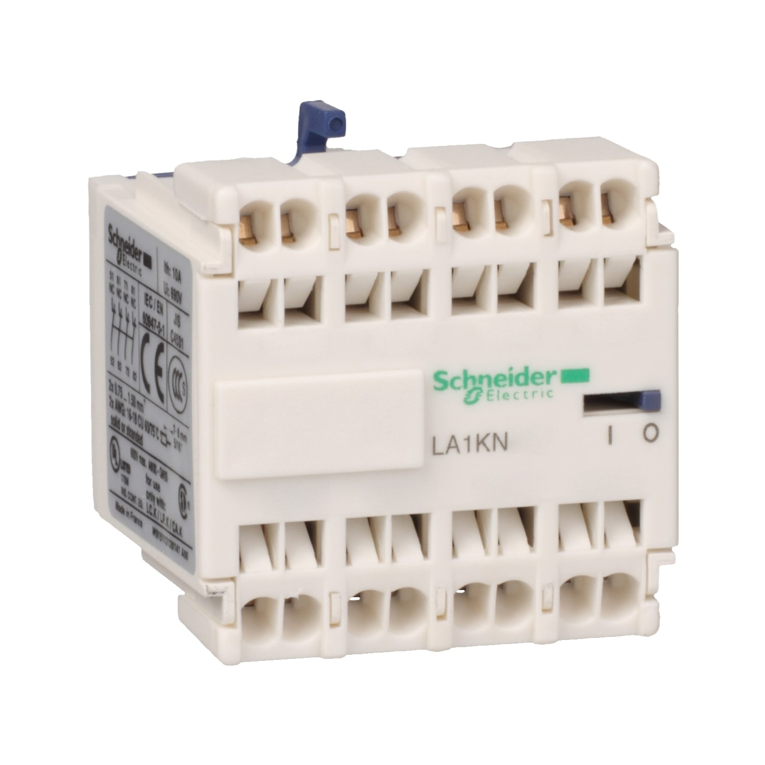 SCHNEIDER ELECTRIC - SNRLA1KN043 CONT.AUX. 4NC MOLLA