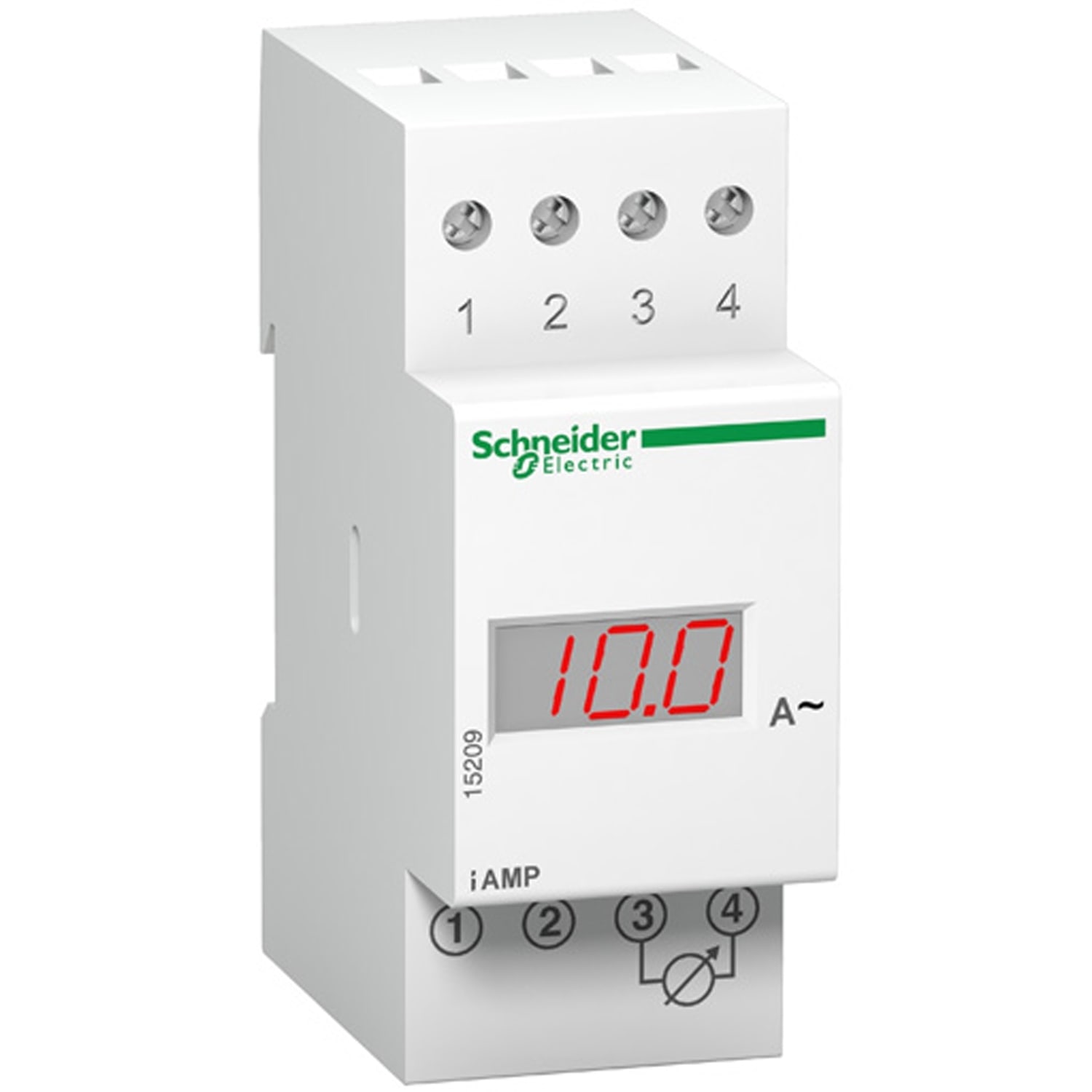 SCHNEIDER ELECTRIC - SNR15202 IAMP AMP. DIGIT. 0/10A INS. DIR.