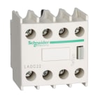 SCHNEIDER ELECTRIC - SNRLADC22 Blocco contatti ausiliari TeSys - 2NO + 2NC - Morsetti a vite