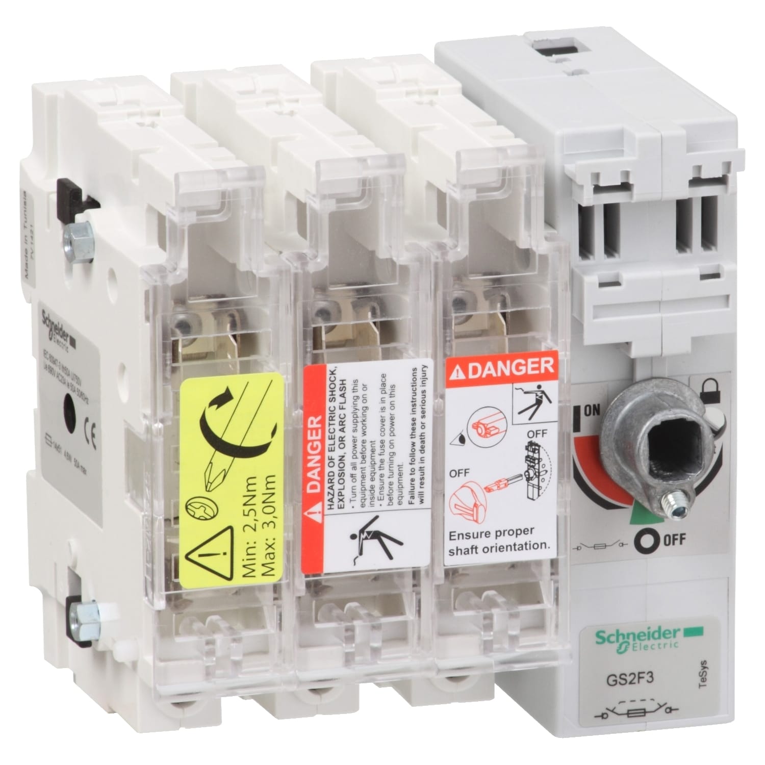 SCHNEIDER ELECTRIC SNRGS2F3 INT SEZ FUS 3X 50A 14X51