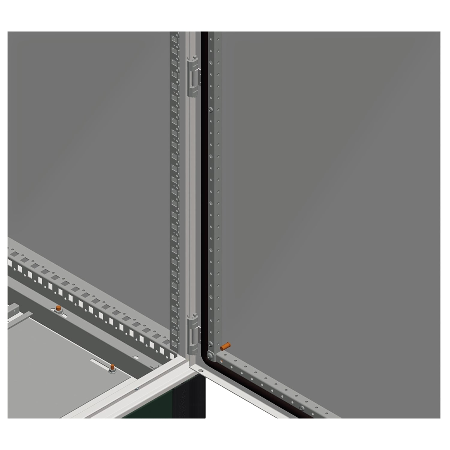 SCHNEIDER ELECTRIC - SNRNSYSMVR20 2 PROFILATI VERTICALI 2000