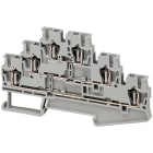 SCHNEIDER ELECTRIC - SNRNSYTRR26T MORS MOLLA 3PIANI, 6PT, 2,5MMQ GRIGIO