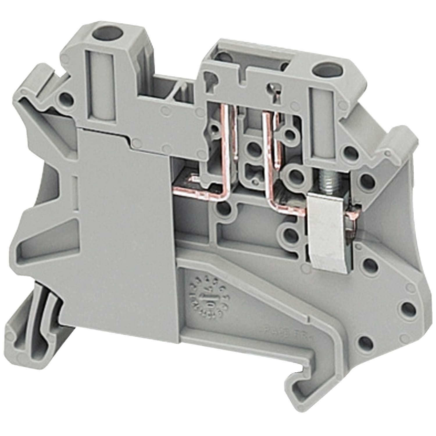 SCHNEIDER ELECTRIC - SNRNSYTRV42TB MORS VITE SEZ, 2PT,4MMQ GRIGIO