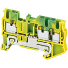 SCHNEIDER ELECTRIC - SNRNSYTRP23PE Morsetto Push-in, terra, 3pt, 2,5mm²