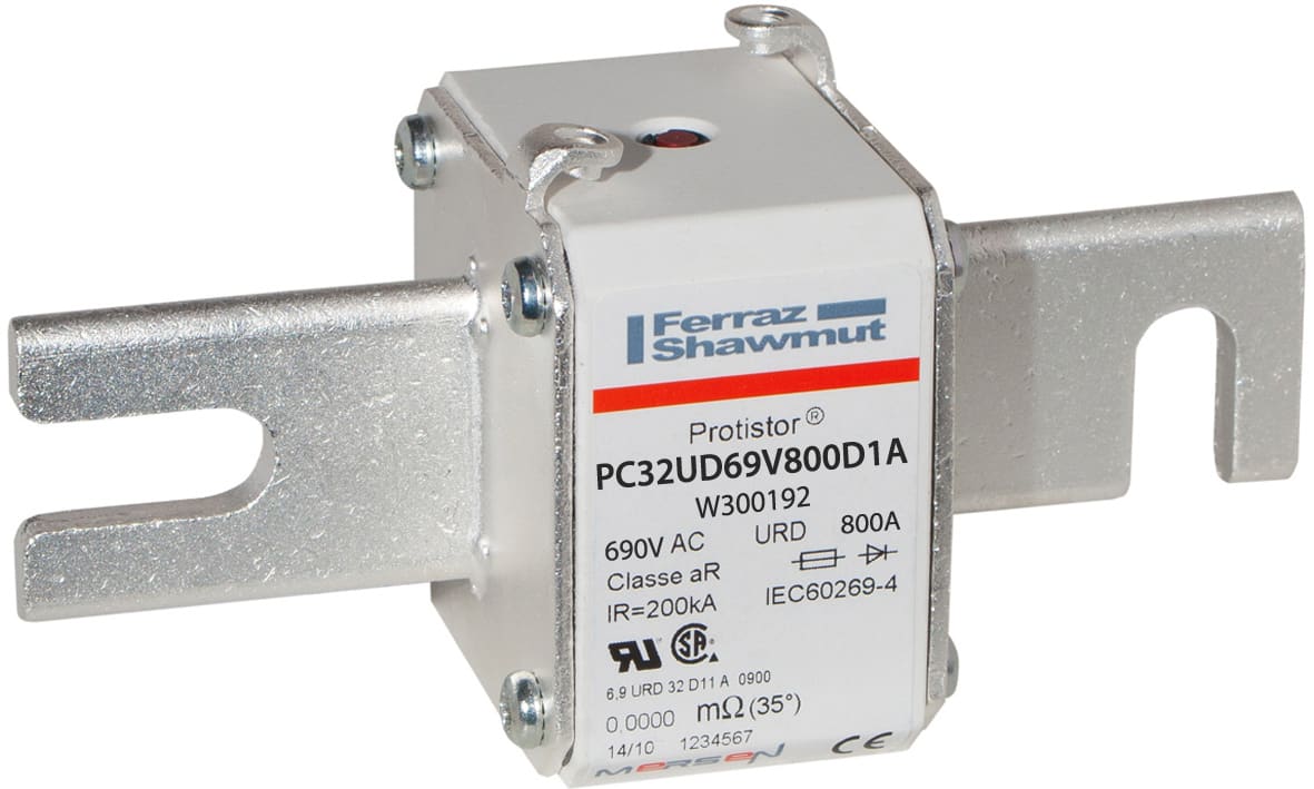 MERSEN ITALIA SPA - XESPC32UD69V800D1A FUS. PSC TAGLIA 32 700VAC DIN110 800A