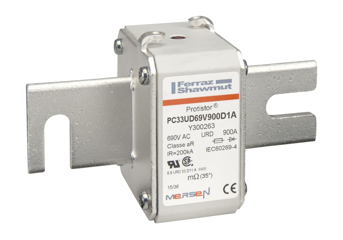 MERSEN ITALIA SPA - XESPC33UD69V900D1A FUS. PSC TAGLIA 33 700VAC DIN110 900A