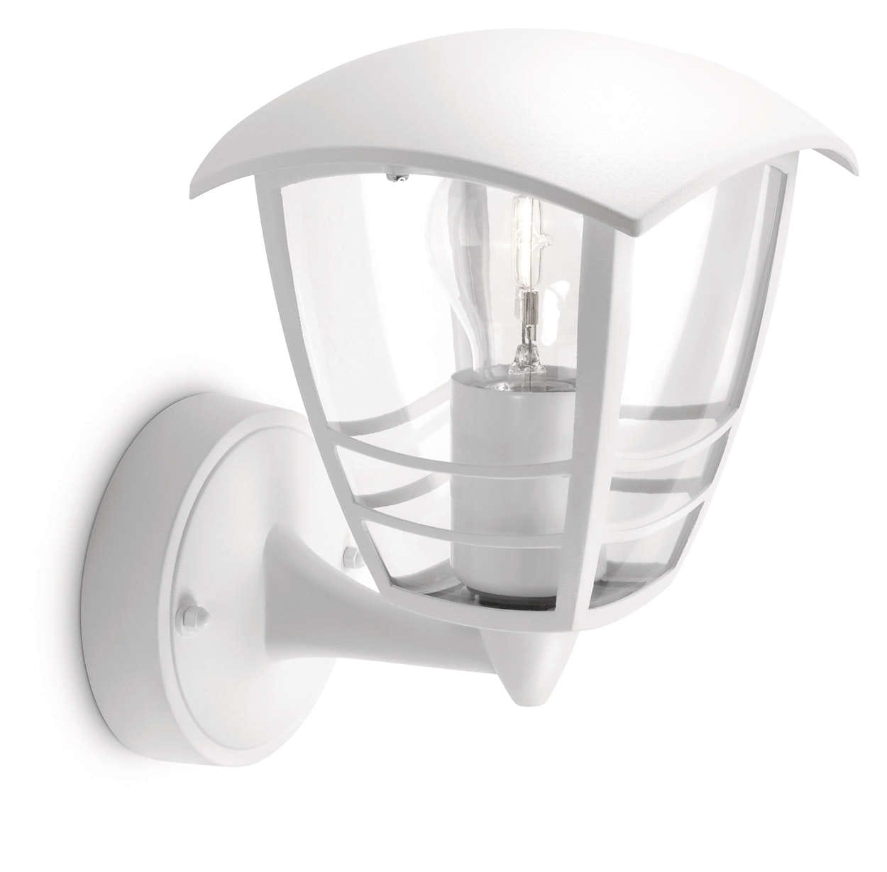 SIGNIFY ITALY SPA - PCL153803116 CREEK LAMPADA A MURO BIANCO IN ALLUMINIO