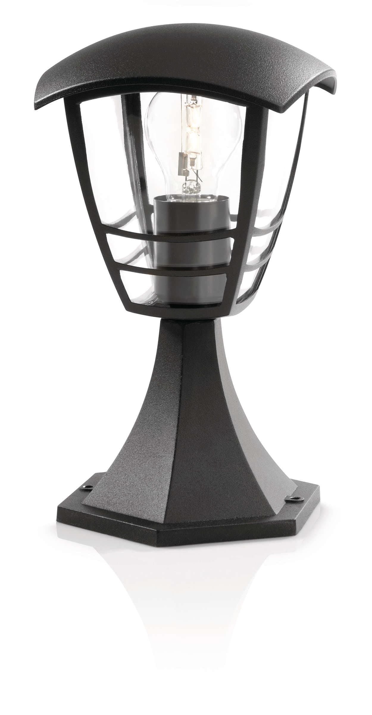 SIGNIFY ITALY SPA - PCL153823016 CREEK PIEDISTALLO NERO IN ALLUMINIO