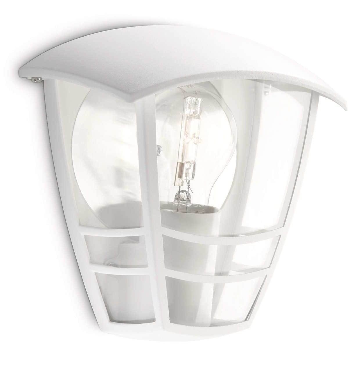 SIGNIFY ITALY SPA - PCL153873116 CREEK LAMPADA A MURO BIANCO IN ALLUMINIO
