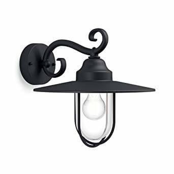 SIGNIFY ITALY SPA PCL1627030PN PASTURE LAMPADA A MURO NERO IN ALLUMINIO