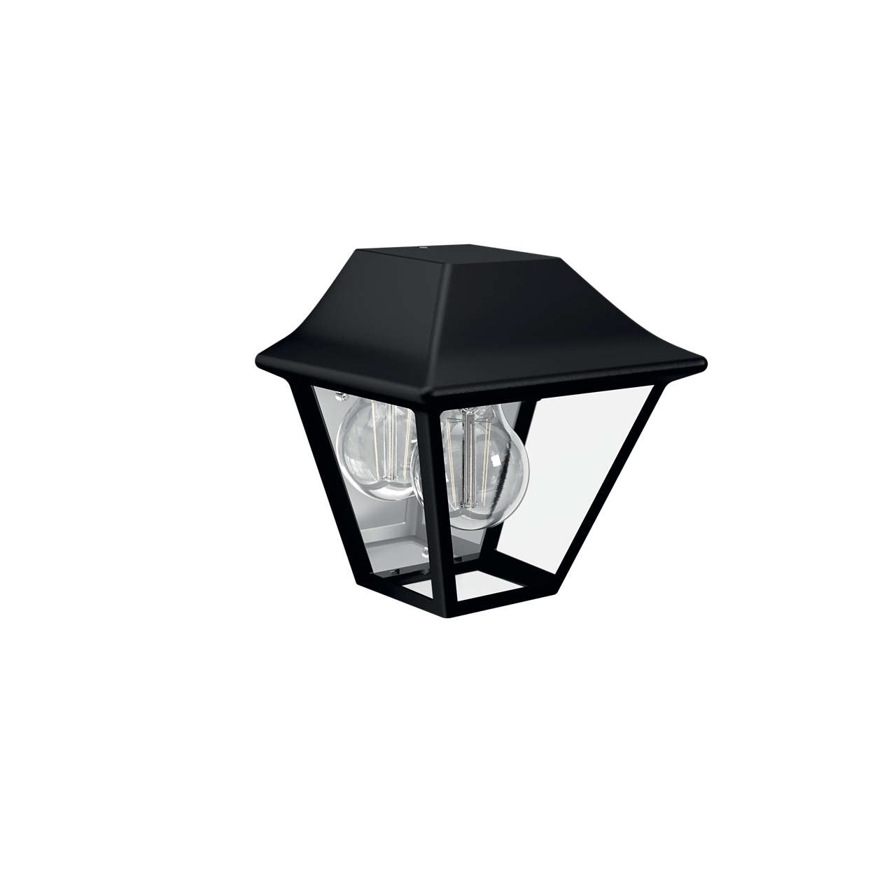 SIGNIFY ITALY SPA - PCL1649430PN Alpenglow Lampada a muro Nero in Allumin