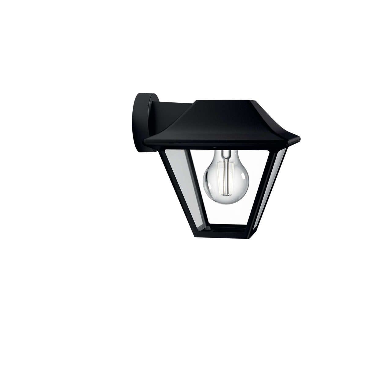 SIGNIFY ITALY SPA - PCL1649530PN Alpenglow Lampada a muro Nero in Allumin