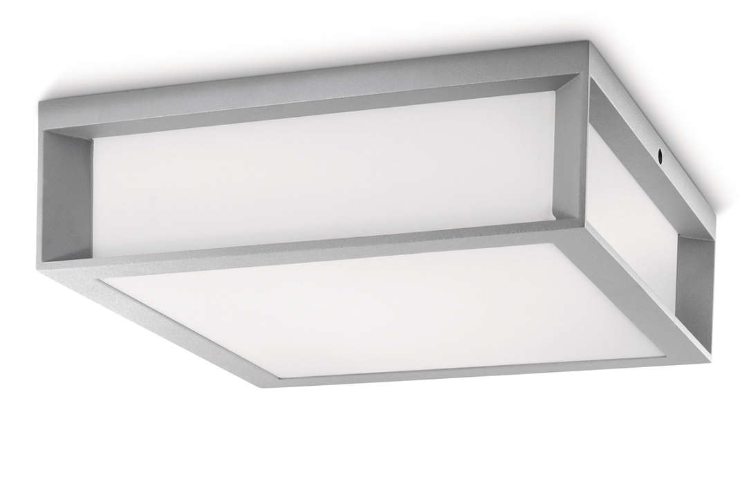 SIGNIFY ITALY SPA - PCL171848716 SKIES LAMPADA A MURO GRIGIO IN SINTETICO