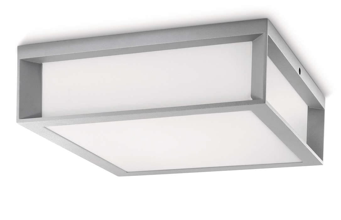 SIGNIFY ITALY SPA - PCL171848716 SKIES LAMPADA A MURO GRIGIO IN SINTETICO