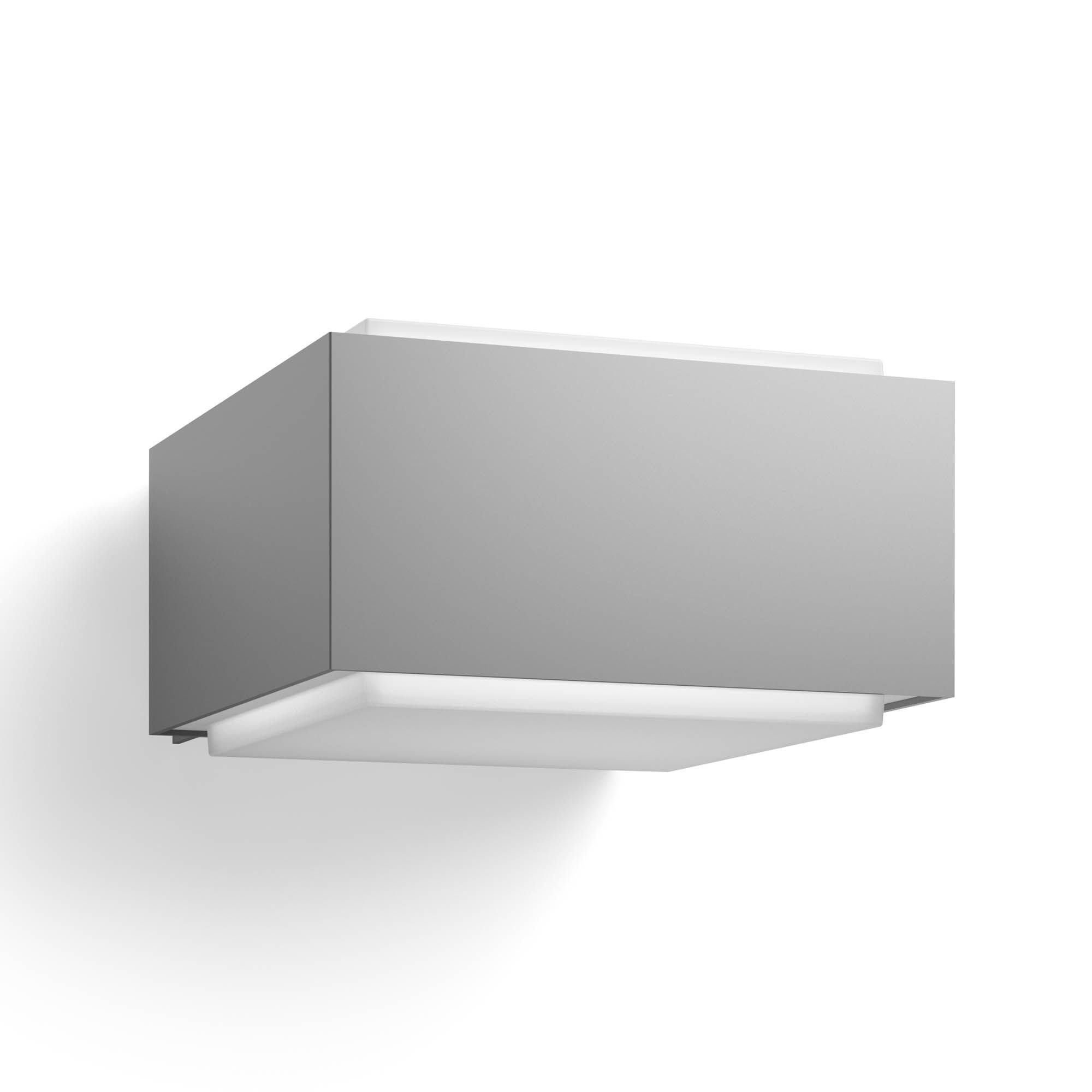 SIGNIFY ITALY SPA PCL1733787PN HEDGEHOG LAMPADA A MURO GRIGIO IN ALLUMI
