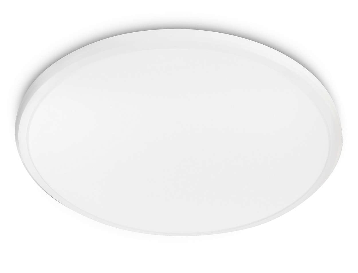 SIGNIFY ITALY SPA PCL318153116 TWIRLY PLAFONIERA BIANCA 1X17W 27K