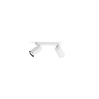 SIGNIFY ITALY SPA - PCL5058231PN PONGEE FARETTO 2 LUCI BIANCO IN METALLO