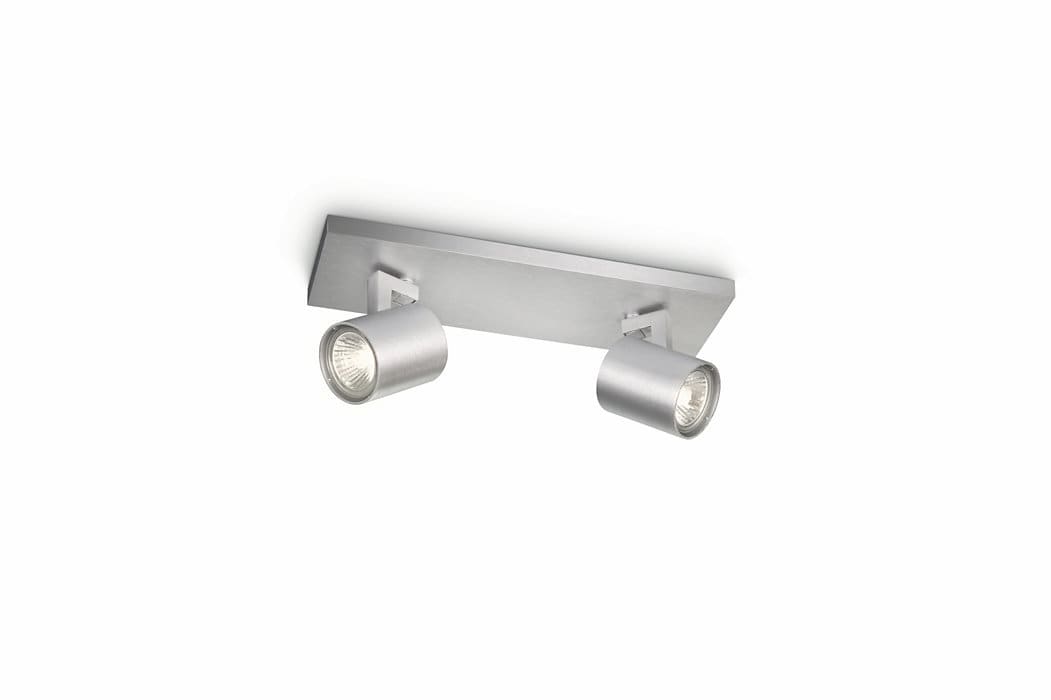 SIGNIFY ITALY SPA PCL530924812 RUNNER FARETTO 2 LUCI ALLUMINIO IN METAL