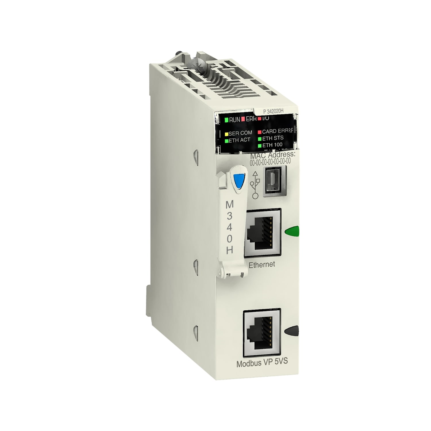 SCHNEIDER ELECTRIC SNRBMXP342020H PROCESSORE M340 20 MODBUS ETHERNET