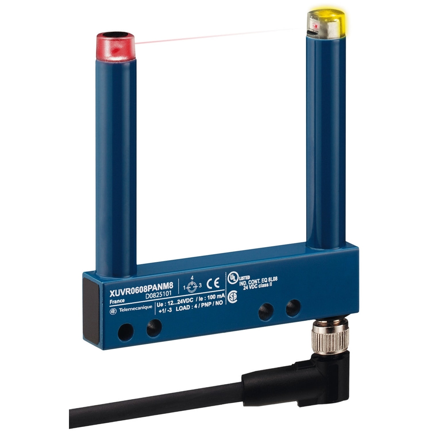 SCHNEIDER ELECTRIC - SNRXUVR0608PANM8 FORC OTTICHE 60X80 1224VDC PNP NO M8