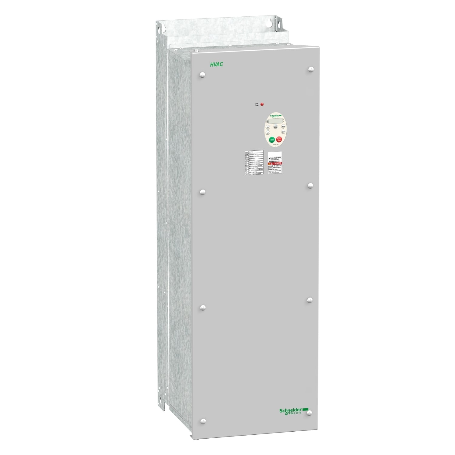 SCHNEIDER ELECTRIC SNRATV212WD45N4C ATV212 45KW 60HP 460V TRI IP54