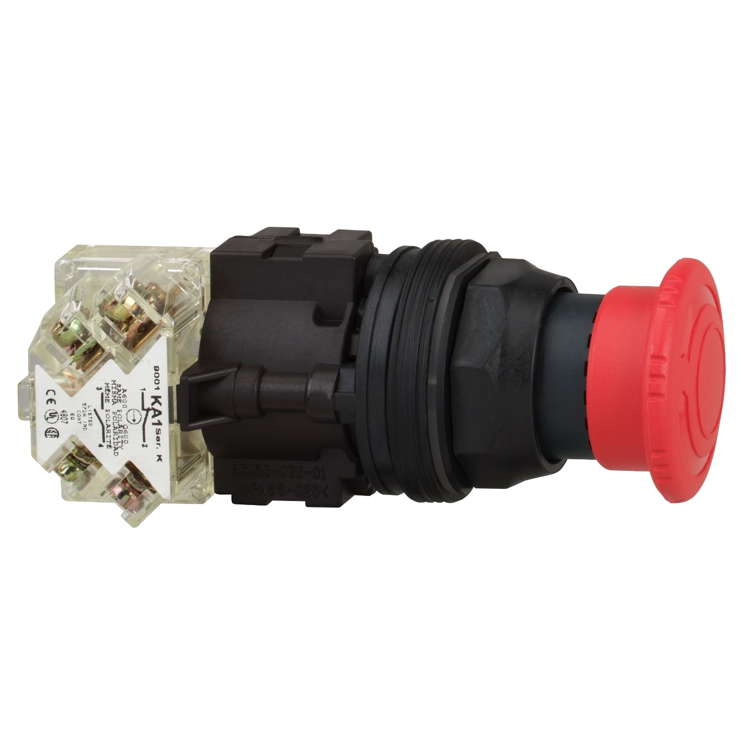 SCHNEIDER ELECTRIC - SNR9001SKR16H2 PULSANTE A FUNGO ROSSO