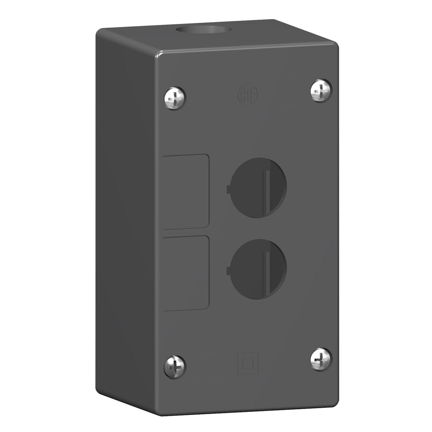 SCHNEIDER ELECTRIC SNRXALG02 PULSANTIERA VUOTA 2 FORI AMB.GRAVOSI