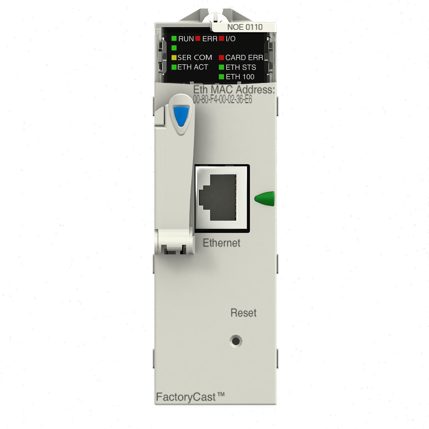 SCHNEIDER ELECTRIC SNRBMXNOE0110 MODULO ETHERNET FACTORY CAST PER M340