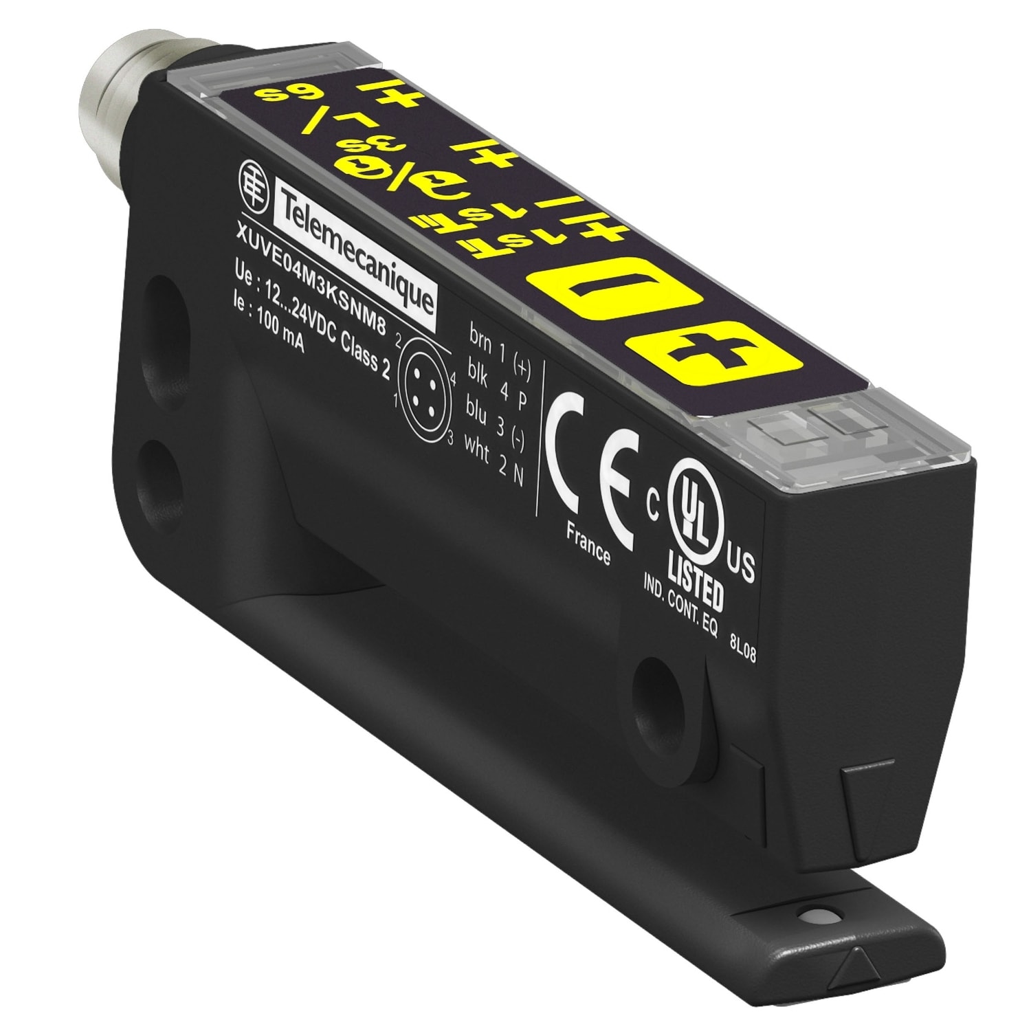 SCHNEIDER ELECTRIC - SNRXUVE04M3KSNM8 FORC OTTICHE SN 3MM PNP/NPN NO O NC 24V