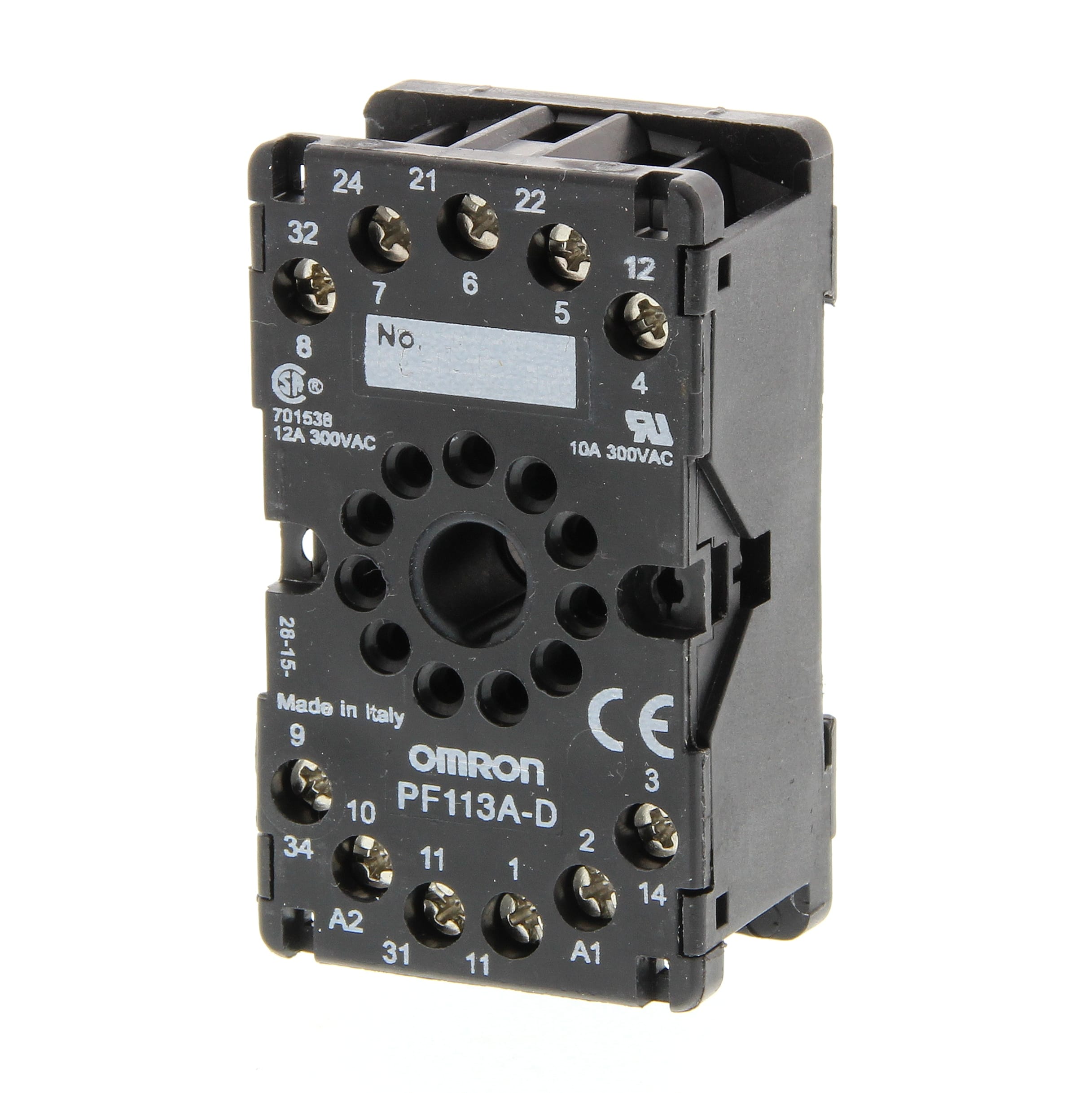 OMRON OMRPF113AD-15818100 ZOCCOLO-UNDECALFRONTEQUADINTERMVITEDIN46