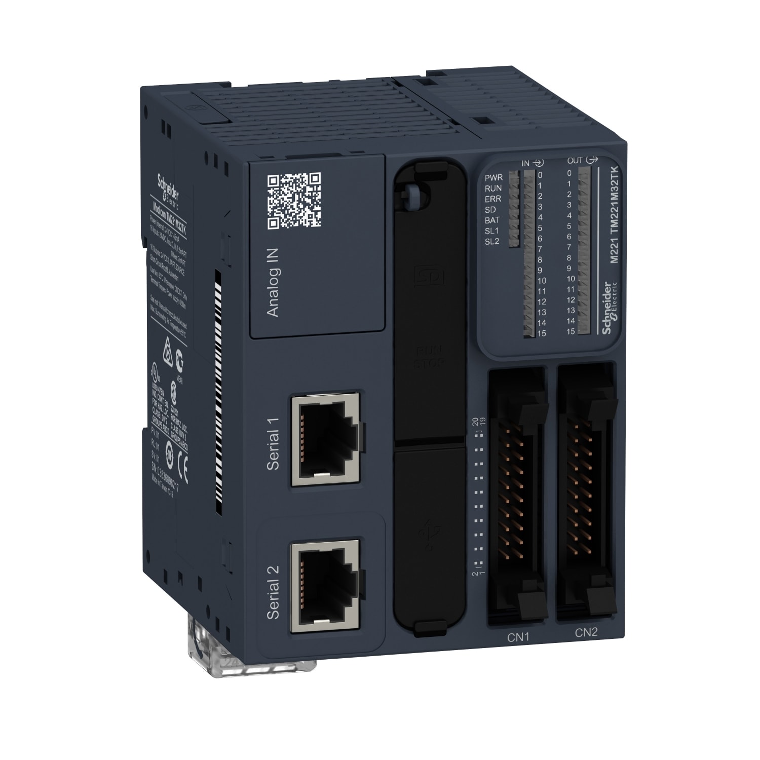SCHNEIDER ELECTRIC SNRTM221M32TK CONTROLLORE M221 32 I/O TR PNP