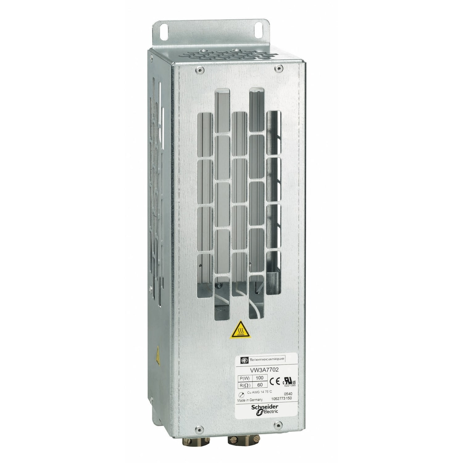 SCHNEIDER ELECTRIC SNRVW3A7702 Bremswiderstand, IP 20, 60Ohm, 100 W