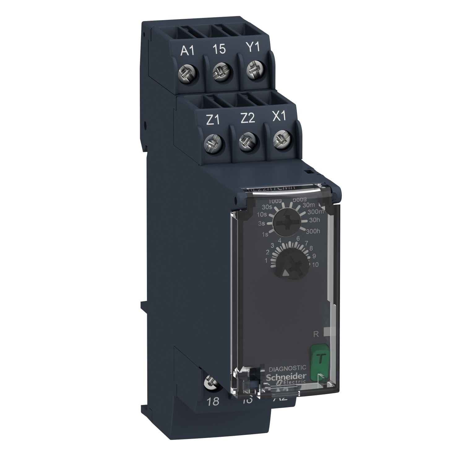 SCHNEIDER ELECTRIC SNRRE22R1CMR TEMPORIZZATORE ELETTRONICO 24-240V
