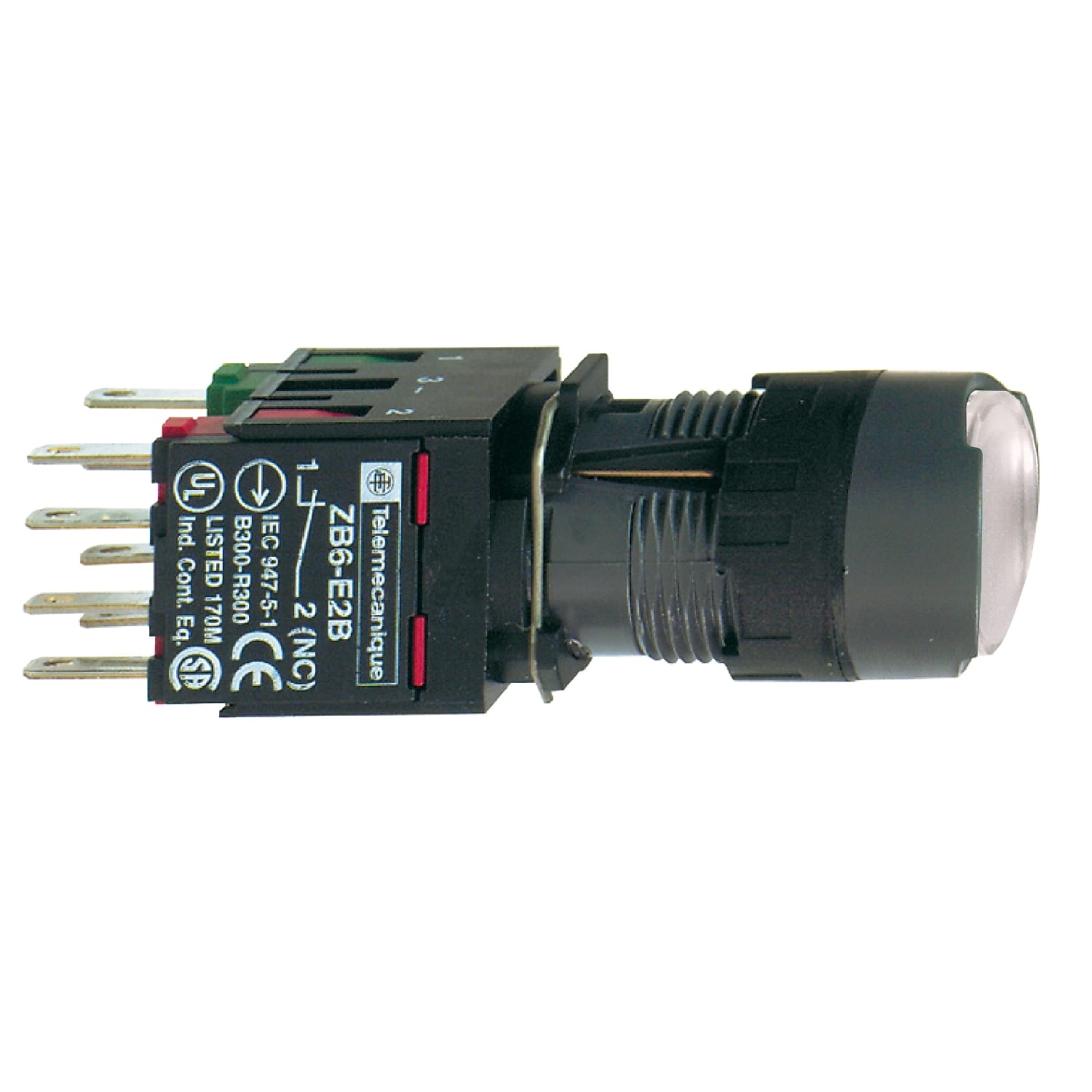 SCHNEIDER ELECTRIC SNRXB6AF1B5B PULSANTE LUMINOSO BIANCO