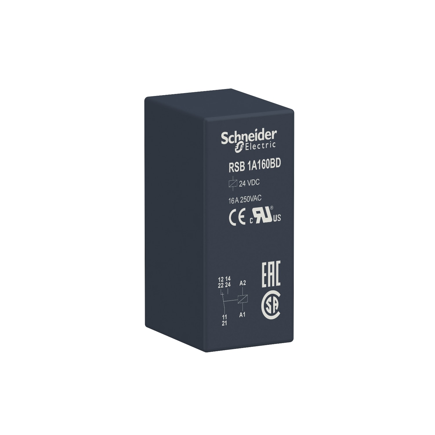 SCHNEIDER ELECTRIC SNRRSB1A160BD RELE INTERFACCIA 16A 24VDC