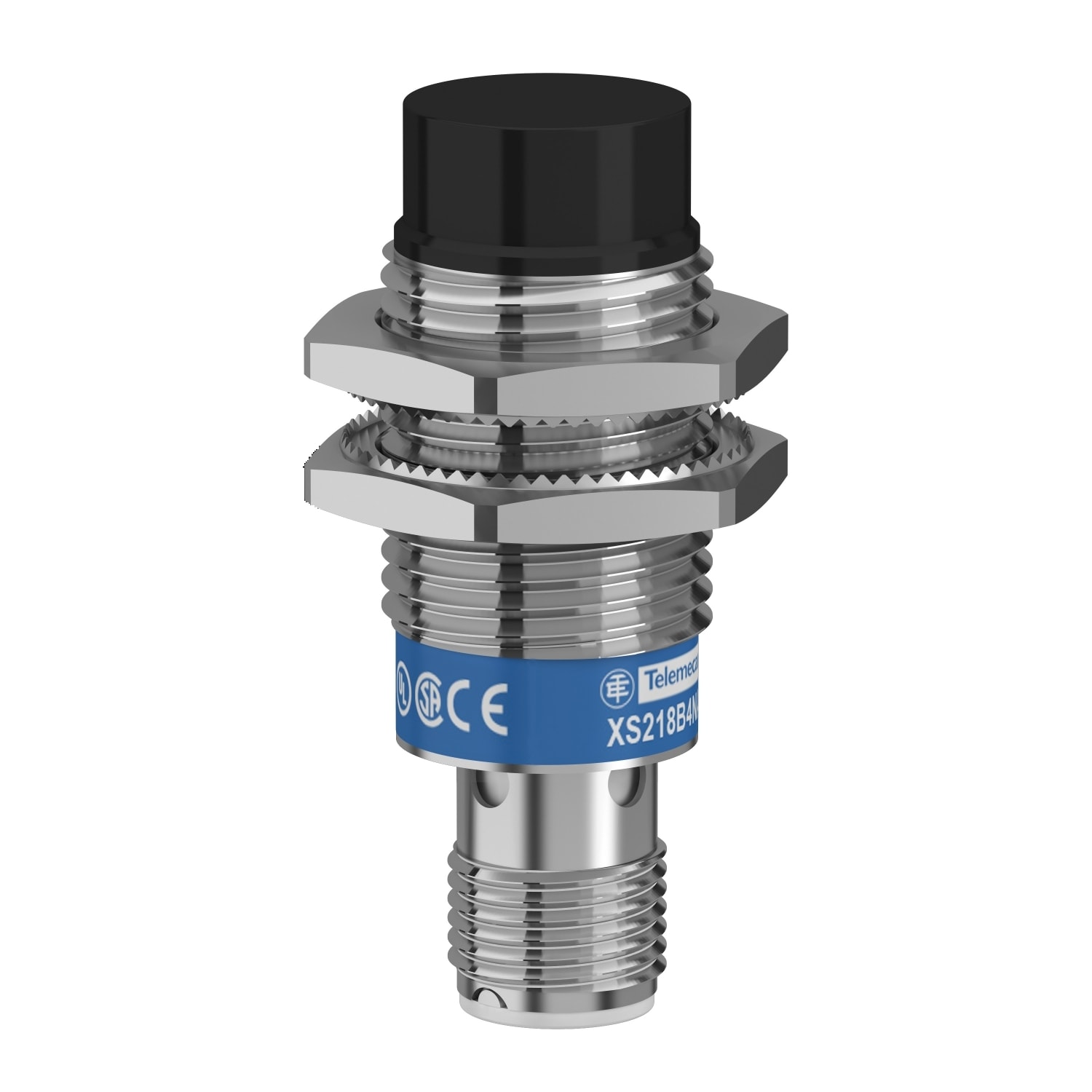 SCHNEIDER ELECTRIC - SNRXS218B4NAM12 INDUTT M18 12 24V DC NPN NO NO FLUSH M12