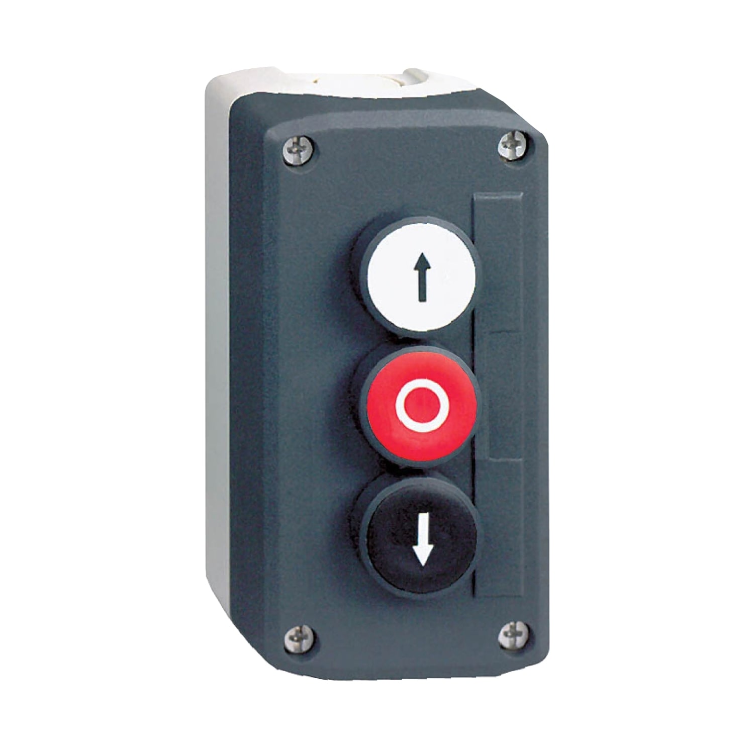 SCHNEIDER ELECTRIC - SNRXALD324 PULSANTIERA TRE FUNZIONI 1 NC + 2 NO
