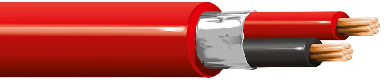 ITC INDUSTRIA TECNIC - ITCSF-25 SF 2 X 0.50 LSZH ROSSO