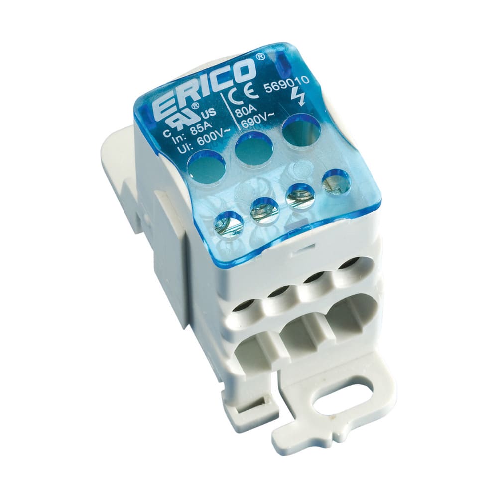 ERICO EUROPE B.V. - ERI569010 RIPARTITORE UNIPOLARE UD 80 A