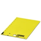 PHOENIX CONTACT - PHC0828901 US-EMLP (49X15) YE SIGLATURE UNISHEET