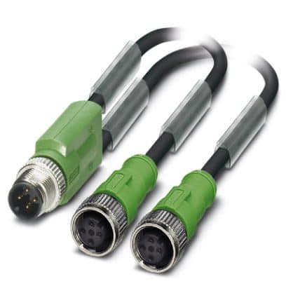 PHOENIX CONTACT PHC1510722 SAC-4P-M12Y/2X0,3-PUR/M12FS VP CAVO SEN/