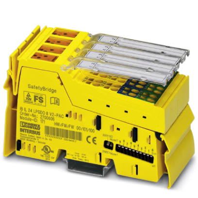 PHOENIX CONTACT - PHC2700606 IB IL 24 LPSDO 8 V2-PAC MODULO DI SICURE