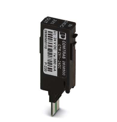 PHOENIX CONTACT - PHC2838500 CTM 2X1- 24DC SPINA DI PROTEZ. X DUE CON