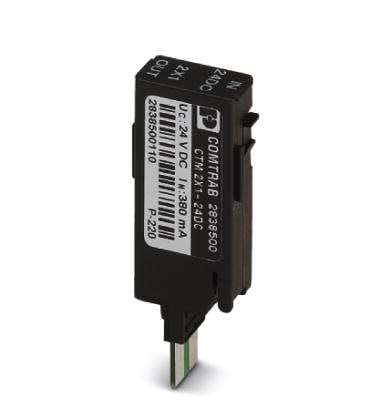 PHOENIX CONTACT - PHC2838500 CTM 2X1- 24DC SPINA DI PROTEZ. X DUE CON