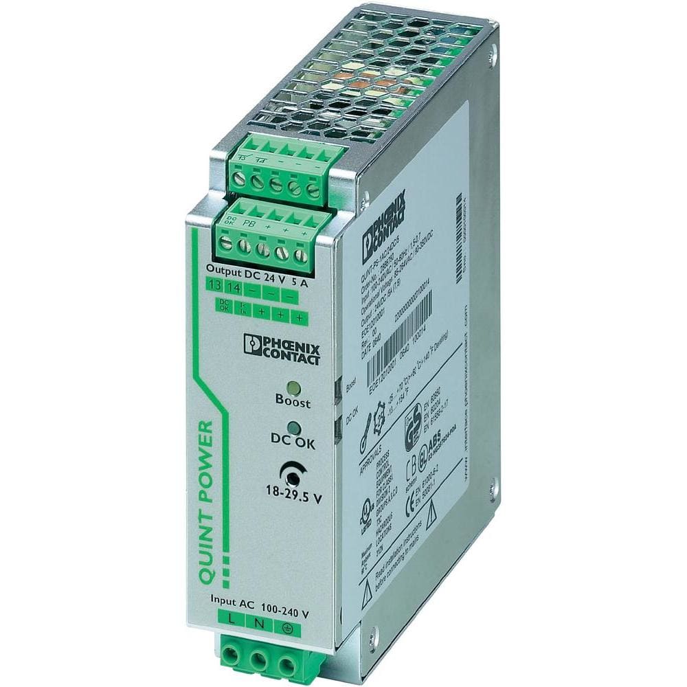 PHOENIX CONTACT PHC2866750 QUINT-PS/1AC/24DC/ 5 ALIMENTATORE