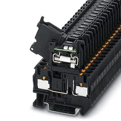 PHOENIX CONTACT - PHC3211903 PT 4-HESILED 24 (5X20) MORS. PORTAFUSIBI